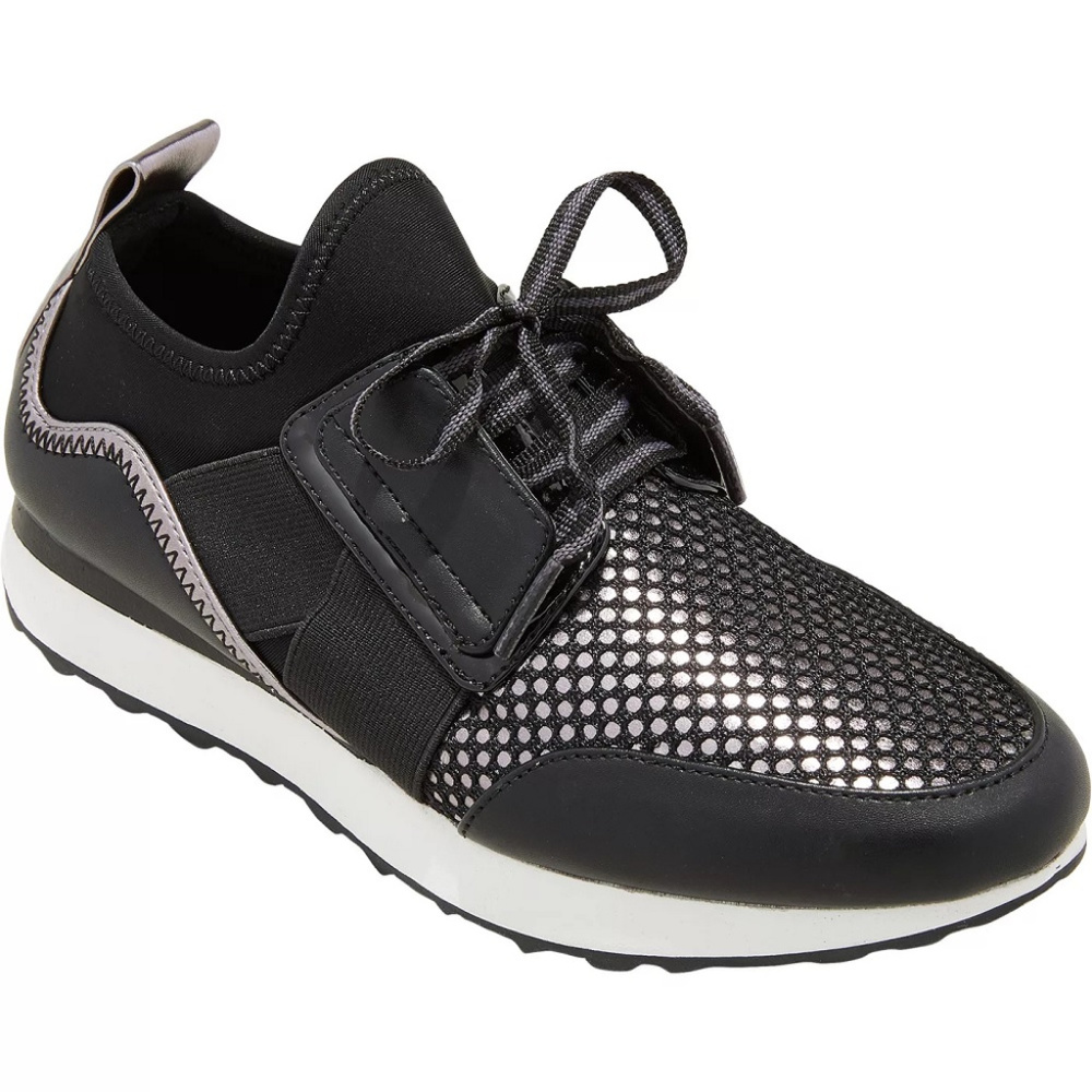 Deena Lace Up Sneakers - A New Day  Black 7.5